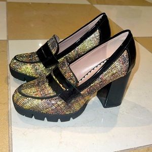 Betsey Johnson sparkly heels